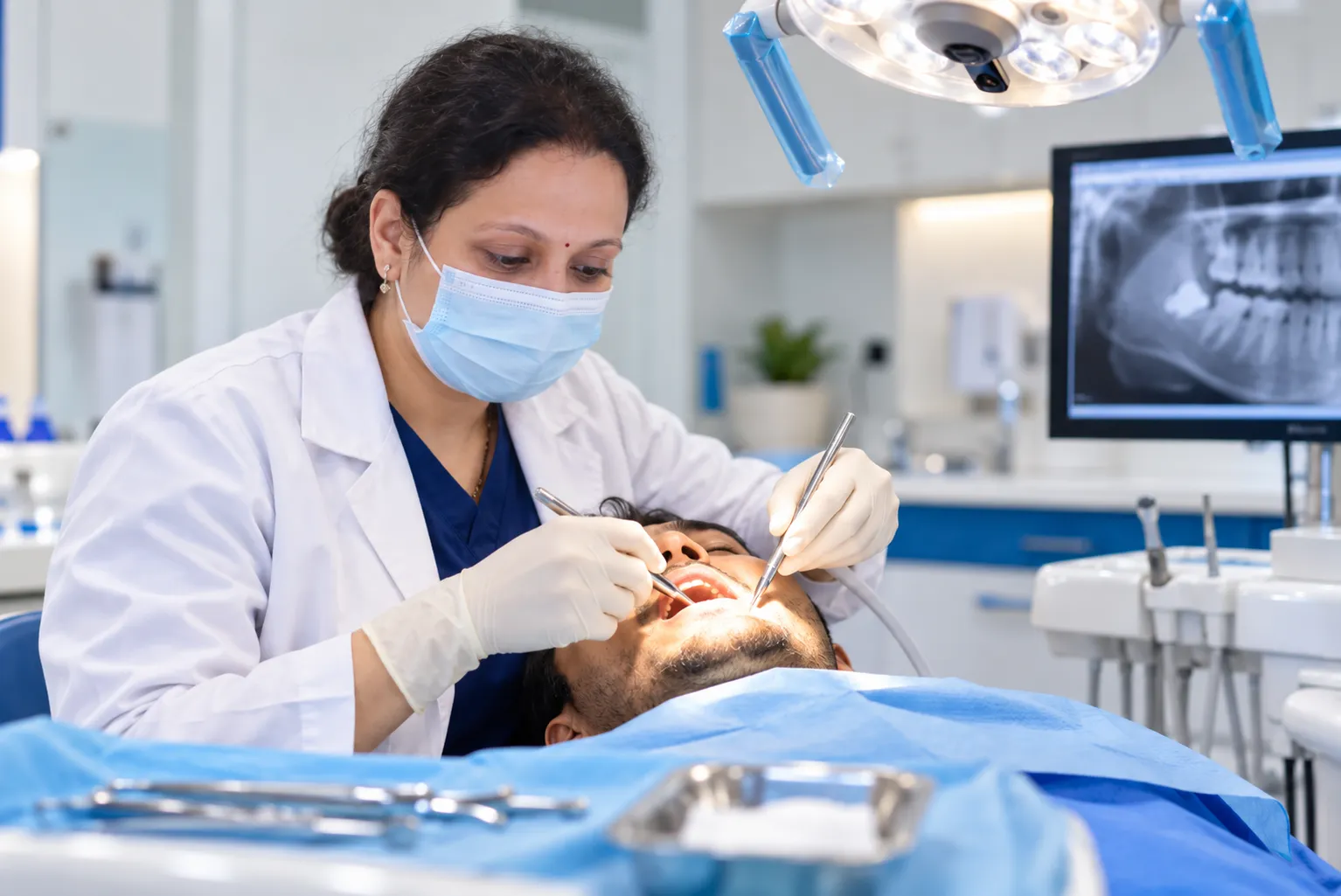 A preventive dental check-up